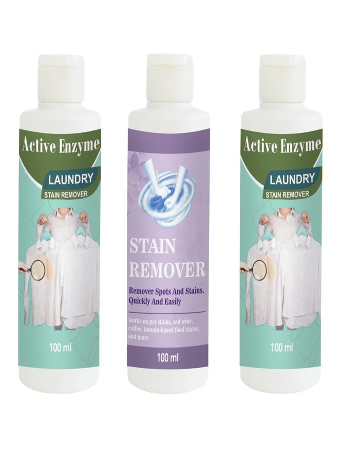 مجموعة مزيلات البقع من توفوس، تتضمن مزيل بقع الفستق، والأرجواني، والفستق | محلول تنظيف متعدد الأسطح للملابس والأقمشة والمفروشات (100 غرام لكل عبوة) - Image 1